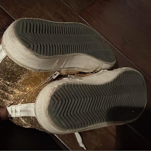 Authentic Golden Goose Glitter Slide High Top Size 40 - Picture 5 of 11